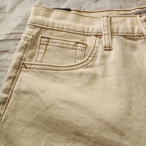 Joe's Jeans Vintage Ecru Easy Shorts Size 27 NWT - Picture 4 of 5